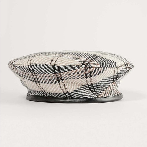 NA-KD Checkered Beret M/L NWT - Picture 3 of 9